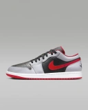 black/cement grey/white/fire red